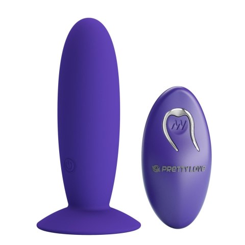 PRETTY LOVE - Remotr control vibrating plug - Youth, Wireless remote control 12 vibration functions Suction base Baile - Boys of Toys Sp. z. o.o. (dystrybutor)