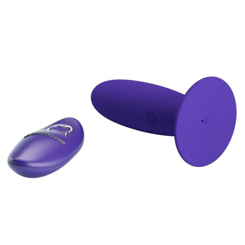 PRETTY LOVE - Remotr control vibrating plug - Youth, Wireless remote control 12 vibration functions Suction base Baile - Boys of Toys Sp. z. o.o. (dystrybutor)