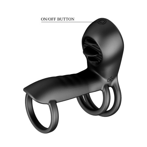 PRETTY LOVE - VIBRATING PENIS SLING Jammy, 12 vibration functions 12 licking settings Memory function Baile - Boys of Toys Sp. z. o.o. (dystrybutor)