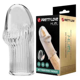 Pretty Love Huel Penis Sleeve (Clear) Baile - Boys of Toys Sp. z. o.o. (dystrybutor)