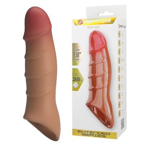 Pretty Love Penis Sleeve - Damell Brown Baile - Boys of Toys Sp. z. o.o. (dystrybutor)