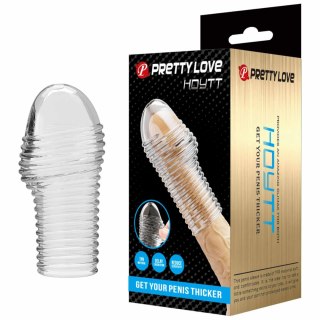 Pretty Love Penis Sleeve - Hoytt (Clear) Baile - Boys of Toys Sp. z. o.o. (dystrybutor)