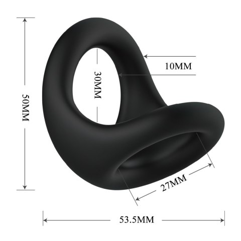 Crazy Bull Nestor - Super Soft Silicone Cock Ring Baile - Boys of Toys Sp. z. o.o. (dystrybutor)