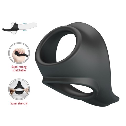 Crazy Bull Zadok Silicone Cock & Ball Ring Baile - Boys of Toys Sp. z. o.o. (dystrybutor)