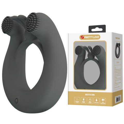 MASTER RING, 12 vibration functions memory function Baile - Boys of Toys Sp. z. o.o. (dystrybutor)