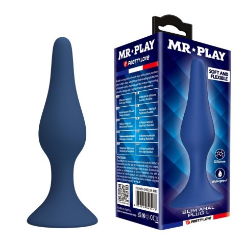 MR. Play Slim Anal Plug L Baile - Boys of Toys Sp. z. o.o. (dystrybutor)