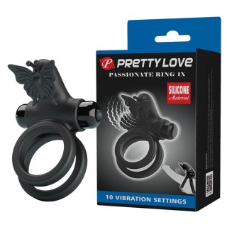 PRETTE LOVE - PASSIONATE RING IX, 10 vibration functions Baile - Boys of Toys Sp. z. o.o. (dystrybutor)