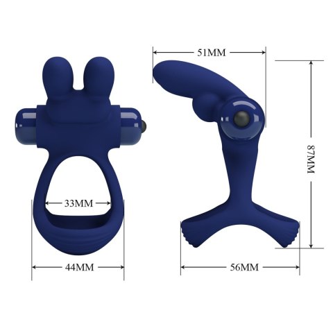 PRETTY LOVE - Powerful ring, 10 vibration functions Baile - Boys of Toys Sp. z. o.o. (dystrybutor)