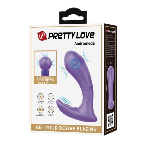 Pretty Love Andromeda Silicone Vibrator Baile - Boys of Toys Sp. z. o.o. (dystrybutor)