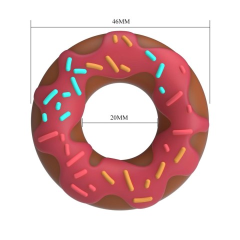 Pretty Love Berry Super Donut Silicone Cock Ring Baile - Boys of Toys Sp. z. o.o. (dystrybutor)