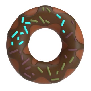 Pretty Love Choco Super Donut Silicone Cock Ring Baile - Boys of Toys Sp. z. o.o. (dystrybutor)