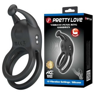 Pretty Love Goodwin Vibrating Double Penis Ring Baile - Boys of Toys Sp. z. o.o. (dystrybutor)