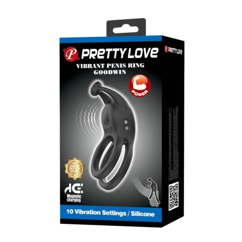 Pretty Love Goodwin Vibrating Double Penis Ring Baile - Boys of Toys Sp. z. o.o. (dystrybutor)