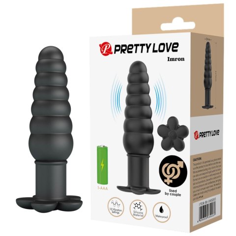Pretty Love Imron Vibrating Anal Plug Baile - Boys of Toys Sp. z. o.o. (dystrybutor)