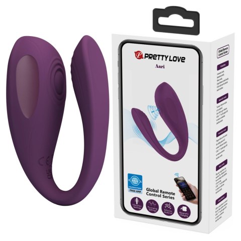 PRETTY LOVE - Aari, 10 vibration functions Mobile APP Long-distance Control 10 thumping functions Baile - Boys of Toys Sp. z. o.o. (dystrybutor)