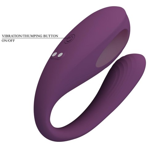 PRETTY LOVE - Aari, 10 vibration functions Mobile APP Long-distance Control 10 thumping functions Baile - Boys of Toys Sp. z. o.o. (dystrybutor)