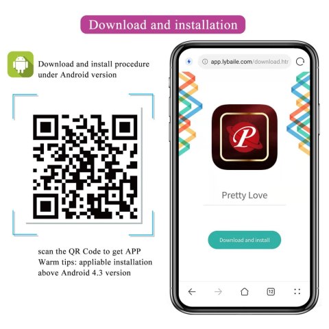 PRETTY LOVE - Aari, 10 vibration functions Mobile APP Long-distance Control 10 thumping functions Baile - Boys of Toys Sp. z. o.o. (dystrybutor)
