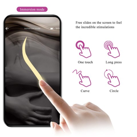 PRETTY LOVE - Aari, 10 vibration functions Mobile APP Long-distance Control 10 thumping functions Baile - Boys of Toys Sp. z. o.o. (dystrybutor)
