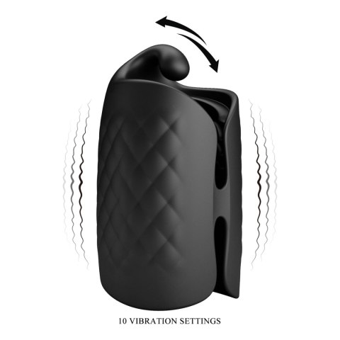 PRETTY LOVE - Black Glans Trainer, 10 vibration functions Baile - Boys of Toys Sp. z. o.o. (dystrybutor)