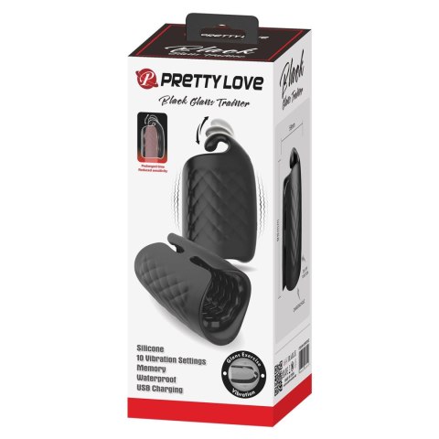 PRETTY LOVE - Black Glans Trainer, 10 vibration functions Baile - Boys of Toys Sp. z. o.o. (dystrybutor)
