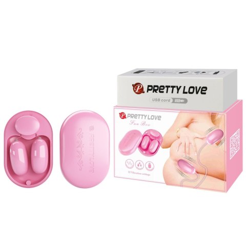 PRETTY LOVE - Fun Box Pink, 12 vibration functions Baile - Boys of Toys Sp. z. o.o. (dystrybutor)