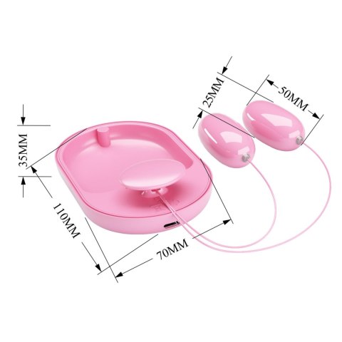 PRETTY LOVE - Fun Box Pink, 12 vibration functions Baile - Boys of Toys Sp. z. o.o. (dystrybutor)