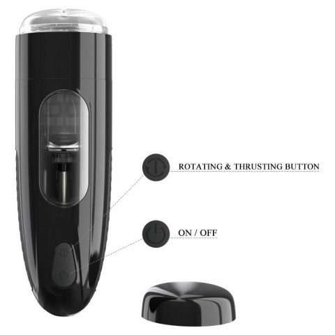PRETTY LOVE - MARLON Automatic Rotating & Thrusting 10 Function, USB / Voice Baile - Boys of Toys Sp. z. o.o. (dystrybutor)