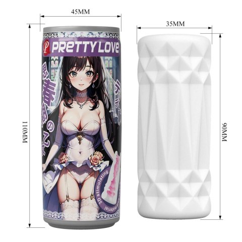 PRETTY LOVE - Masturbator, Super soft material TPR /ABS Baile - Boys of Toys Sp. z. o.o. (dystrybutor)