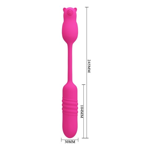 PRETTY LOVE - Nobikuma, 3 vibration functions 3 thrusting settings Baile - Boys of Toys Sp. z. o.o. (dystrybutor)