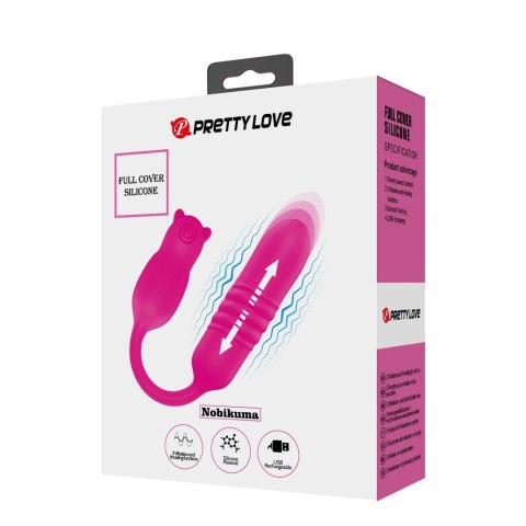 PRETTY LOVE - Nobikuma, 3 vibration functions 3 thrusting settings Baile - Boys of Toys Sp. z. o.o. (dystrybutor)