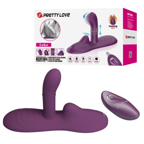 Pretty Love Luka Heating Sit-Down Pad Vibrator Baile - Boys of Toys Sp. z. o.o. (dystrybutor)