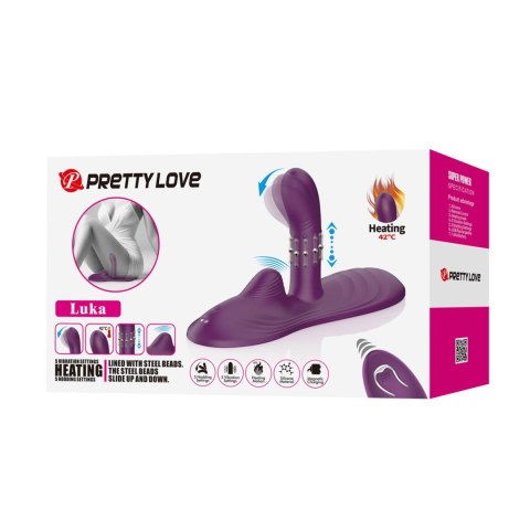 Pretty Love Luka Heating Sit-Down Pad Vibrator Baile - Boys of Toys Sp. z. o.o. (dystrybutor)