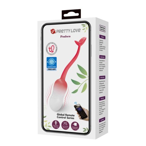 Pretty Love Poulsen App-Controlled Egg Vibrator 01 Baile - Boys of Toys Sp. z. o.o. (dystrybutor)