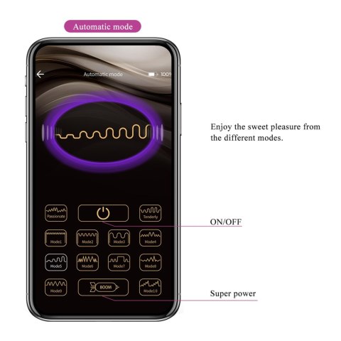 Pretty Love Poulsen App-Controlled Egg Vibrator 01 Baile - Boys of Toys Sp. z. o.o. (dystrybutor)