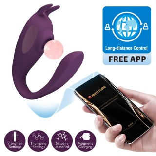 SHEY, 10 vibration functions 10 tapping functions Mobile APP Long-distance Control Baile - Boys of Toys Sp. z. o.o. (dystrybutor)