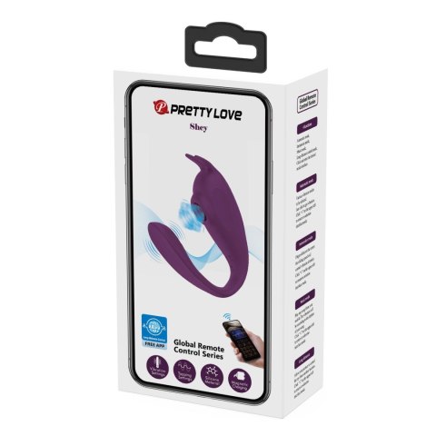 SHEY, 10 vibration functions 10 tapping functions Mobile APP Long-distance Control Baile - Boys of Toys Sp. z. o.o. (dystrybutor)