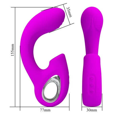 SIBEL, 10 vibration functions 10 tapping functions Baile - Boys of Toys Sp. z. o.o. (dystrybutor)