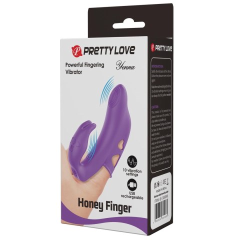 YENNA HONEY FINGER, 10 vibration functions Baile - Boys of Toys Sp. z. o.o. (dystrybutor)