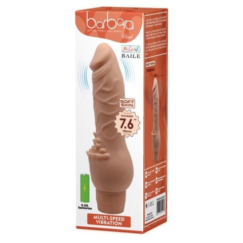 BAILE - CLARK Vibrating Soft Skin 19,5 cm Baile - Boys of Toys Sp. z. o.o. (dystrybutor)