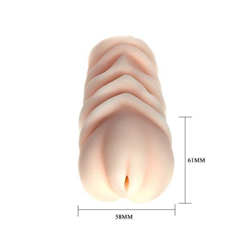BAILE- VAGINA 3D ,vibrating egg, Tighten Shrink, TPR Baile - Boys of Toys Sp. z. o.o. (dystrybutor)