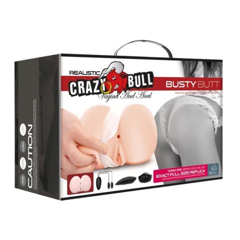 CRAZY BULL - Busty Butt Vibrating Baile - Boys of Toys Sp. z. o.o. (dystrybutor)