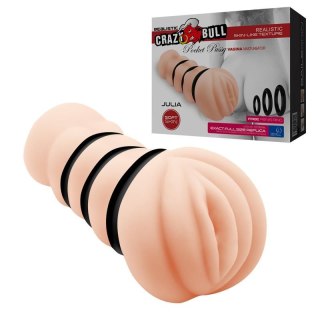 CRAZY BULL - JULIA, Pocket Pussy VAGINA Baile - Boys of Toys Sp. z. o.o. (dystrybutor)