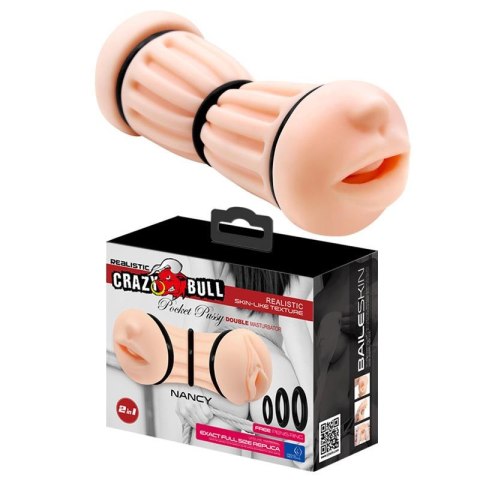 CRAZY BULL - NANCY, Pocket Pussy, DOUBLE MASTURBATOR Baile - Boys of Toys Sp. z. o.o. (dystrybutor)
