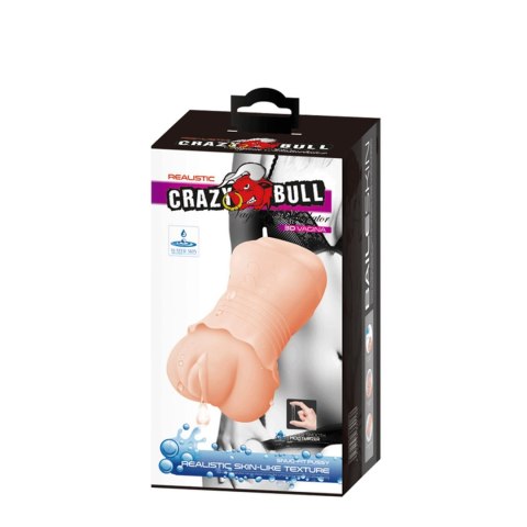 CRAZY BULL- Realistic 3D VAGINA, Water lubricant Baile - Boys of Toys Sp. z. o.o. (dystrybutor)