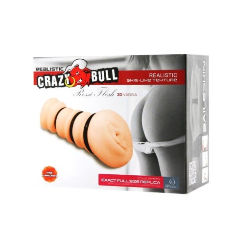CRAZY BULL -Rossi Flesh 3D VAGINA Baile - Boys of Toys Sp. z. o.o. (dystrybutor)