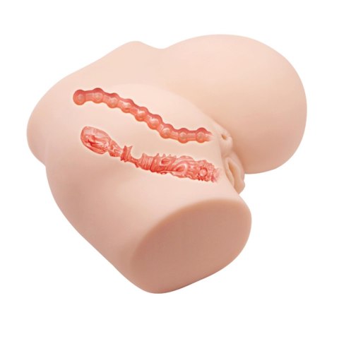 CRAZY BULL- THE REALISTIC Vagina And Anal, Vibration Double holes Baile - Boys of Toys Sp. z. o.o. (dystrybutor)