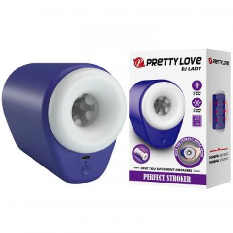 PRETTY LOVE - Dj Lady, 5 vibration functions 5 squeezing settings Baile - Boys of Toys Sp. z. o.o. (dystrybutor)