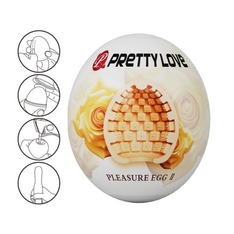 PRETTY LOVE - Pleasure Egg II, ABS / TPR Baile - Boys of Toys Sp. z. o.o. (dystrybutor)