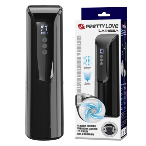 Pretty Love Larissa Suction & Vibration Masturbator Baile - Boys of Toys Sp. z. o.o. (dystrybutor)