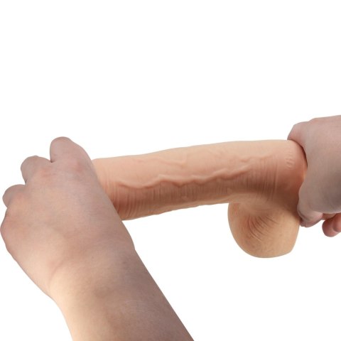 BAILE - Sliding Skin 9,2'' Flesh Suction base TPR Baile - Boys of Toys Sp. z. o.o. (dystrybutor)